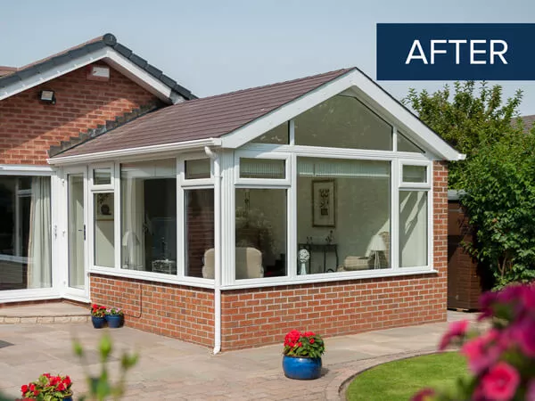 Conservatory After Upgrade & Replacement