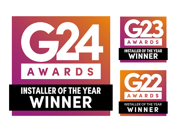 G22, G23 & G24 Award Winners - Installer of the year.