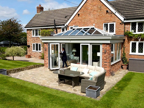 Living Space Extension with Bi-Folding Doors