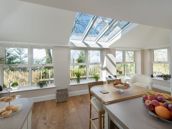 Tiled Roof Orangery Extension Internal Detail