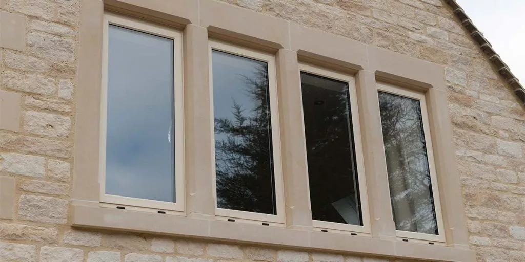 Cream Aluminium Windows