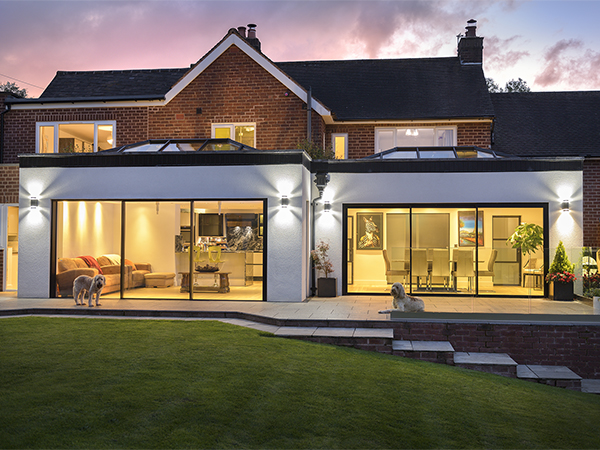 Architectural Double Extension from Clearview